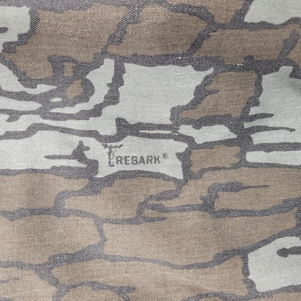 Vintage Duxbak Trebark Pants Mens 48x29 Camo Cargo Straight Leg Made In USA